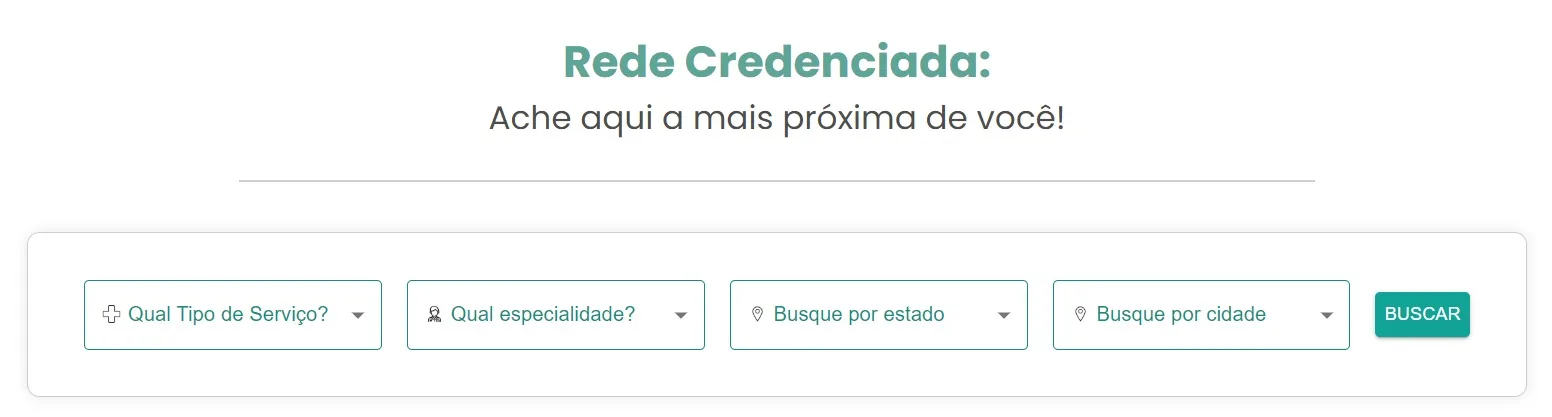 Busca de rede credenciada para consulta de ginecologia acessível em Sorocaba com o Cartão Saúde Ágape Sênior
